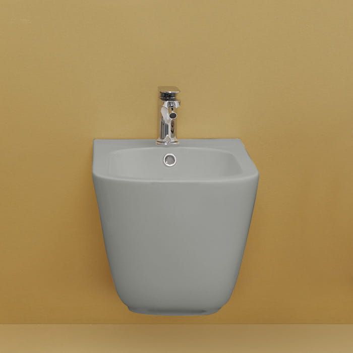 Bidet wiszący 35x55 cm szary mat Kerasan Tribeca 512559