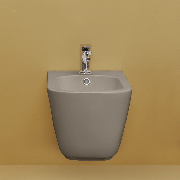 Bidet wiszący 35x55 cm jasny brąz Kerasan Tribeca 512581