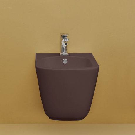 Przejdź do produktu Bidet wiszący 35x55 cm burgund mat Kerasan Tribeca 512575