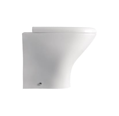 Miska WC stojąca 36x56 cm z deską wolnoopadającą Kerasan Aquatech 371801+379101 biały połysk