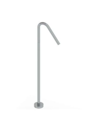 Przejdź do produktu Bateria umywalkowa podłogowa 129 cm stal satynowa Kerasan Aquatech 756198