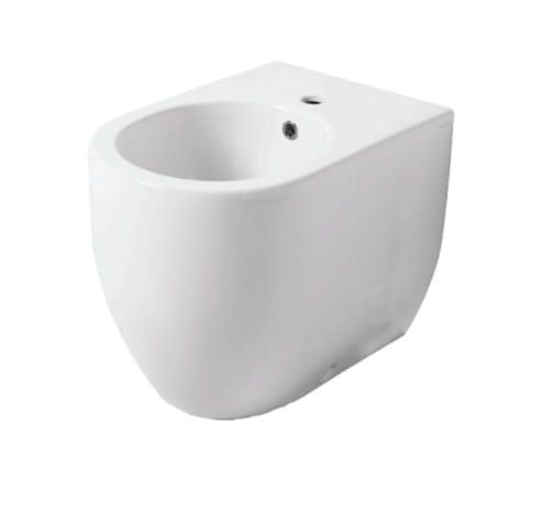 Bidet stojący 37x56 cm Kerasan Flo 312201 biały połysk