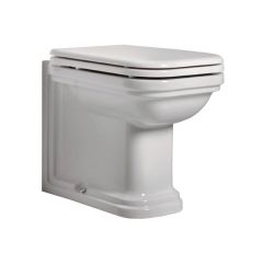 Miska WC stojąca Retro 37x55 cm Kerasan Waldorf 411801 biały połysk