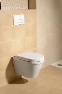 CLAUDIA WC deska, Soft Close do WC wiszącego Rimless, biała