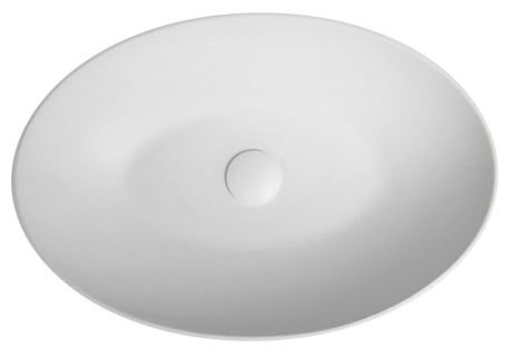 Przejdź do produktu FORMIGO umywalka betonowa nablatowa, 60x40 cm, biały mat