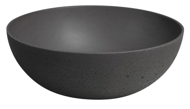 FORMIGO umywalka betonowa, średnica 39 cm, antracyt