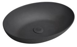 FORMIGO umywalka betonowa, 60x14,5x40,5 cm, antracyt