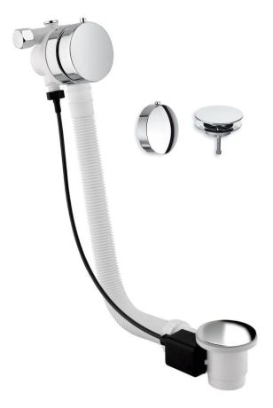 Przejdź do produktu Zestaw odpływowy z napełnianiem, L-550mm, DN40, chrom