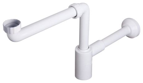 Przejdź do produktu CRONO syfon umywalkowy zajmujący mało miejsca, 5/4", DN32, biały