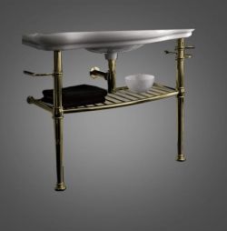 Kerasan stelaż do umywalki Retro bronzo 730093