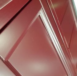 Kerasan Retro szafka podumywalkowa 90x54,5 cm bordo 734753