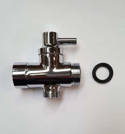 Przejdź do produktu Przełącznik kolumny prysznicowej F3/4"-M1/2 »xM3/4«, chrom