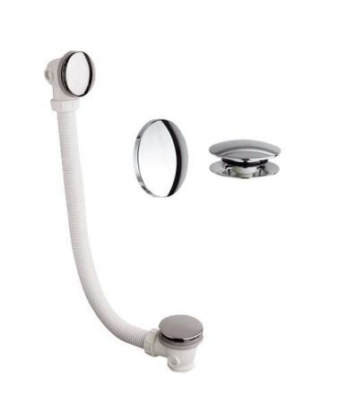 Przejdź do produktu Zestaw odpływowy, klik-klak, L-900mm, 6/4", ABS/chrom