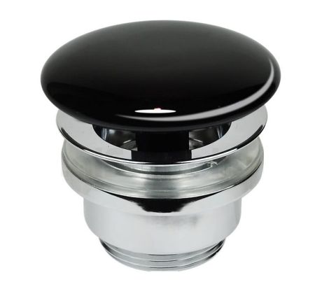 Przejdź do produktu Korek klik-klak czarny połysk Kerasan Nolita 923304