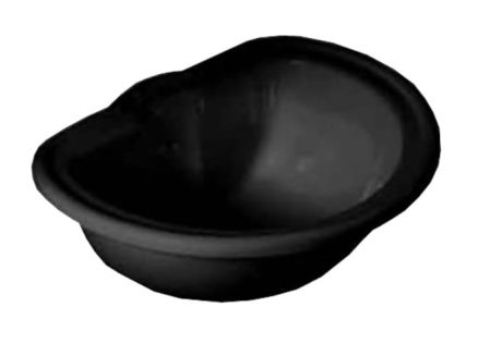 Przejdź do produktu Umywalka wpuszczana w blat 50x41 cm czarny połysk Kerasan Retro 103104