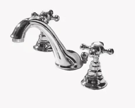Przejdź do produktu Kerasan bateria umywalkowa 3-otworowa chrom Retro 739190