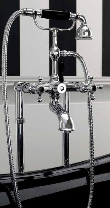 Kerasan bateria wannowo-prysznicowa chrom Retro 739490