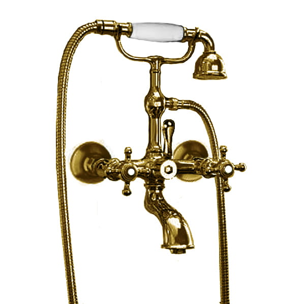 Kerasan bateria wannowo-prysznicowa bronzo Retro 739493