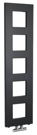 Przejdź do produktu BLOCK grzejnik łazienkowy 280x1330 mm, czarny mat