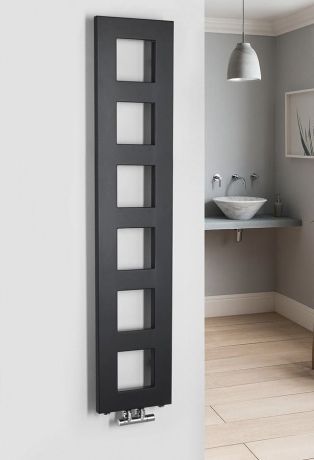Przejdź do produktu BLOCK grzejnik łazienkowy 280x1750 mm, czarny mat