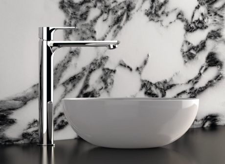 Przejdź do produktu PAX bateria umywalkowa wysoka z przedłużoną wylewką, chrom