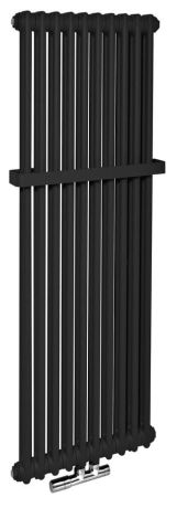 Przejdź do produktu FEDE grzejnik łazienkowy 1500x490mm, 10 segmentów, czarny mat