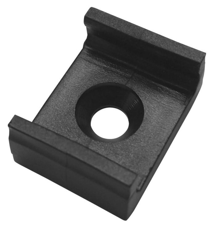 Zacisk profilu KL1606, PVC, czarny