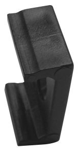 Zacisk profilu KL1606, PVC, czarny