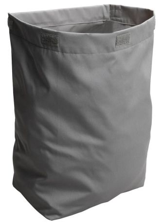 Przejdź do produktu Kosz na bieliznę 310x570x230mm, tkanina, rzep, szary