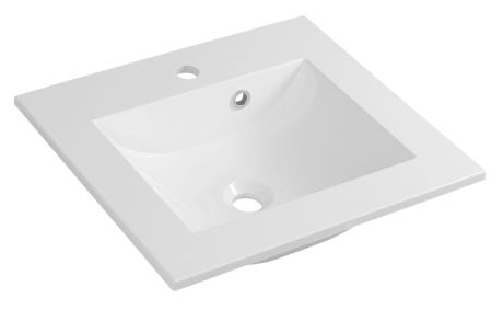 Przejdź do produktu YUKON umywalka kompozytowa 50x45cm, biały