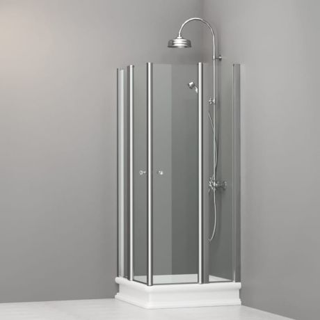 Przejdź do produktu Kabina prysznicowa Retro 90x90 cm Kerasan 9145T0 chrom