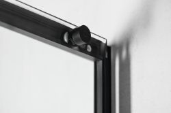 ALTIS LINE BLACK prostokątna kabina prysznicowa 1100x800 mm, wariant L/P