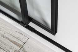 ALTIS LINE BLACK prostokątna kabina prysznicowa 1100x1000 mm, wariant L/P