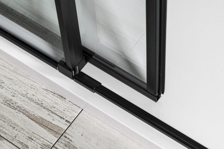 ALTIS LINE BLACK prostokątna kabina prysznicowa 1400x1000 mm, wariant L/P