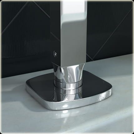  Bateria wannowa 4-otworowa Kohlman Foxal QB244F chrom