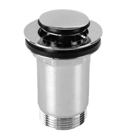 Przejdź do produktu Korek umywalkowy 5/4“, klik-klak, mały grzybek, wys. 4-52mm, chrom