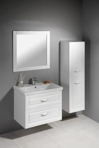 FAVOLO szafka umywalkowa 86,5x60x44,6 cm, biały mat