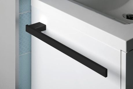 Przejdź do produktu BELLA wieszak na ręcznik 400mm, czarny mat