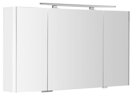 Przejdź do produktu LUCIE szafka z lustrem z oświetleniem LED, 126x70x17cm, biała