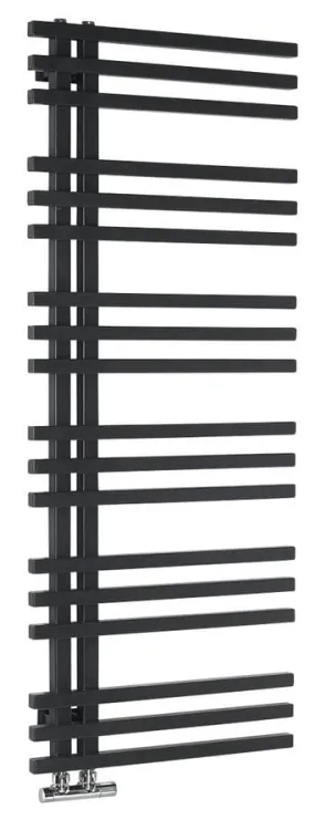 SOPHINA grzejnik łazienkowy 600x1215mm, czarny mat