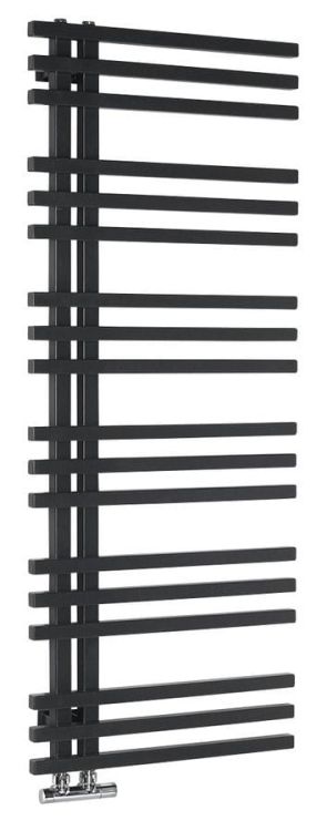 SOPHINA grzejnik łazienkowy 600x1647mm, czarny mat