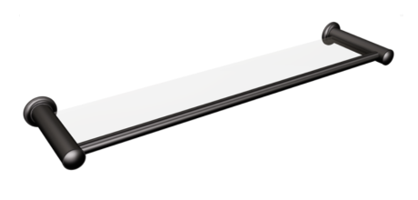 Przejdź do produktu Półka  łazienkowa szklana 60 cm Andex czarny mat 001/60/NG