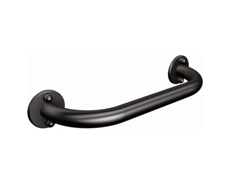 Przejdź do produktu Uchwyt prysznicowy prosty dla osób niepełnosprawnych 30 cm ANDEX 821/NG czarny mat