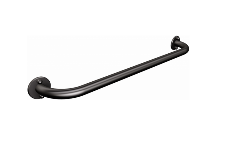 Uchwyt prysznicowy prosty dla osób niepełnosprawnych 60 cm ANDEX 822/NG czarny mat