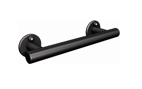 Przejdź do produktu Uchwyt prysznicowy prosty dla osób niepełnosprawnych 27 cm ANDEX 804/270/NG czarny mat