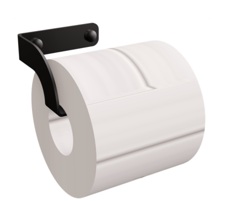 Przejdź do produktu Wieszak na papier toaletowy czarny mat Andex Technic 313/NG