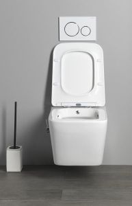 PORTO RIMLESS deska WC slim, duroplast