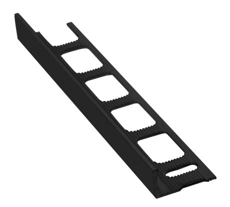 Przejdź do produktu Profil narożny typ L, 250cm, 10mm, Komasit Czarny