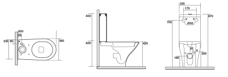 Przejdź do produktu Aquatech miska stojąca WC Kerasan 3717+3781+7509+3791 01