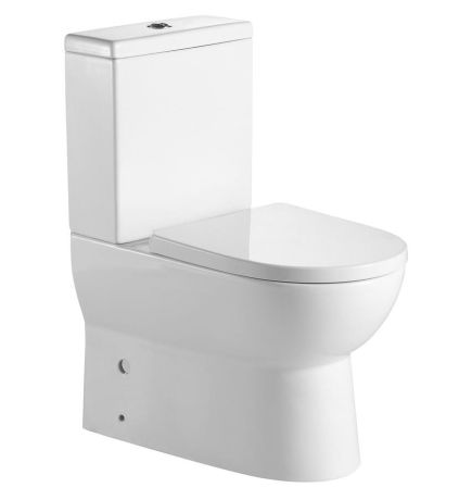 Przejdź do produktu JALTA RIMLESS kompakt WC ze spłuczką z deską WC, odpływ uniwersalny